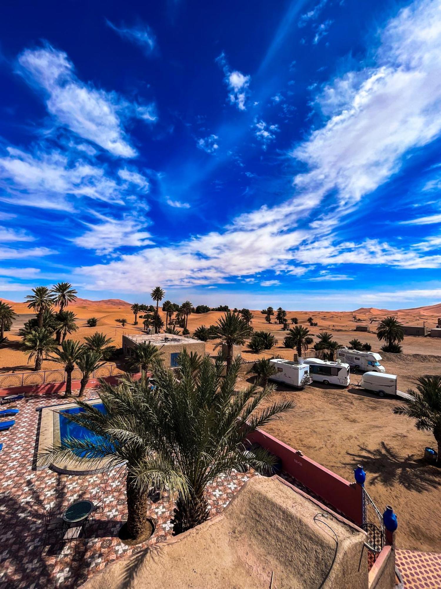 Riad Les Roches Merzouga Esterno foto