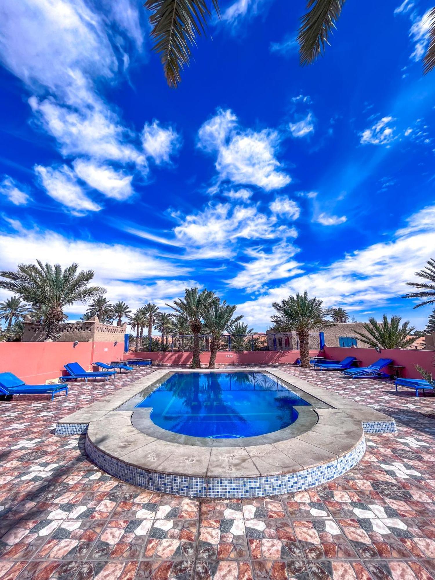 Riad Les Roches Merzouga Esterno foto