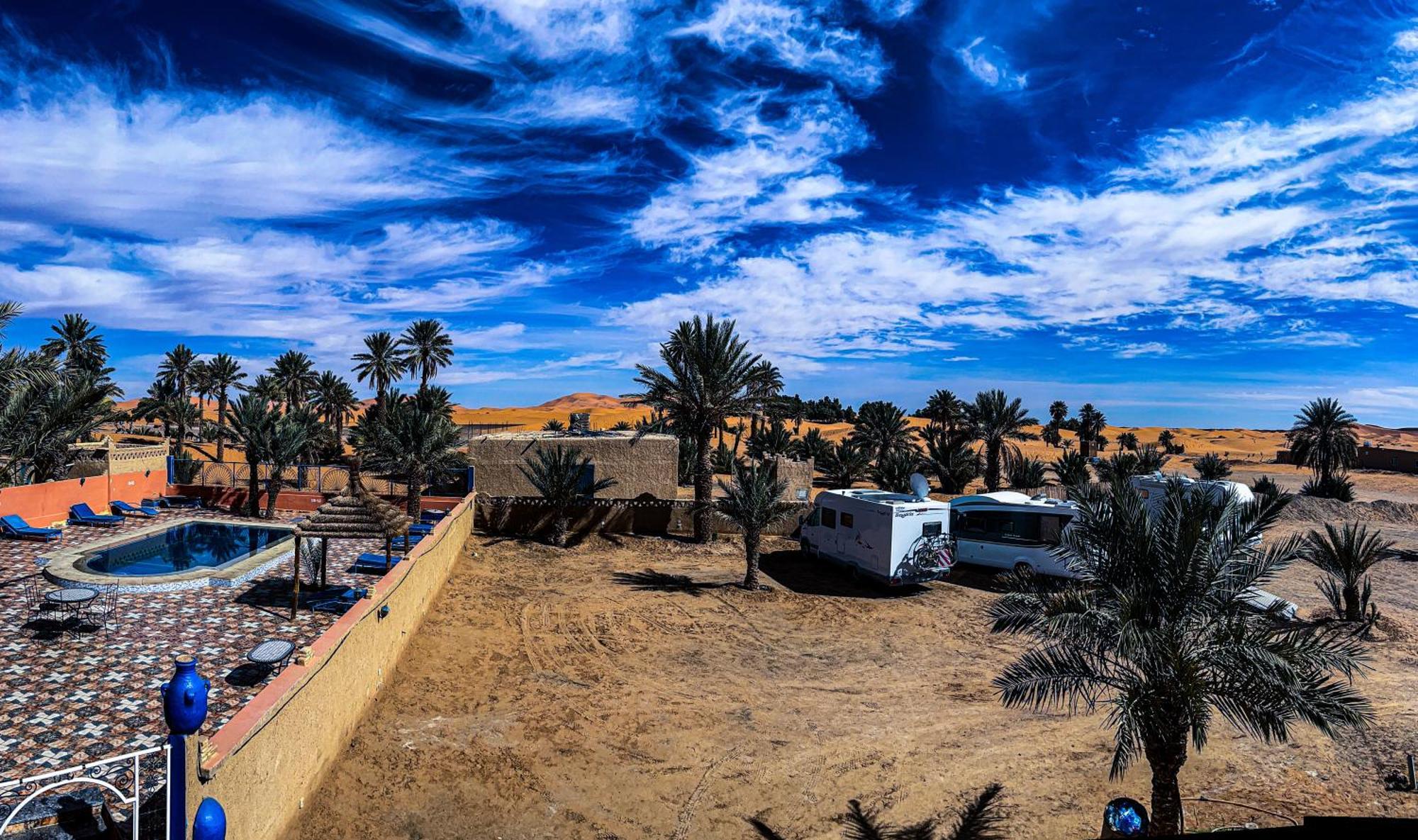 Riad Les Roches Merzouga Esterno foto