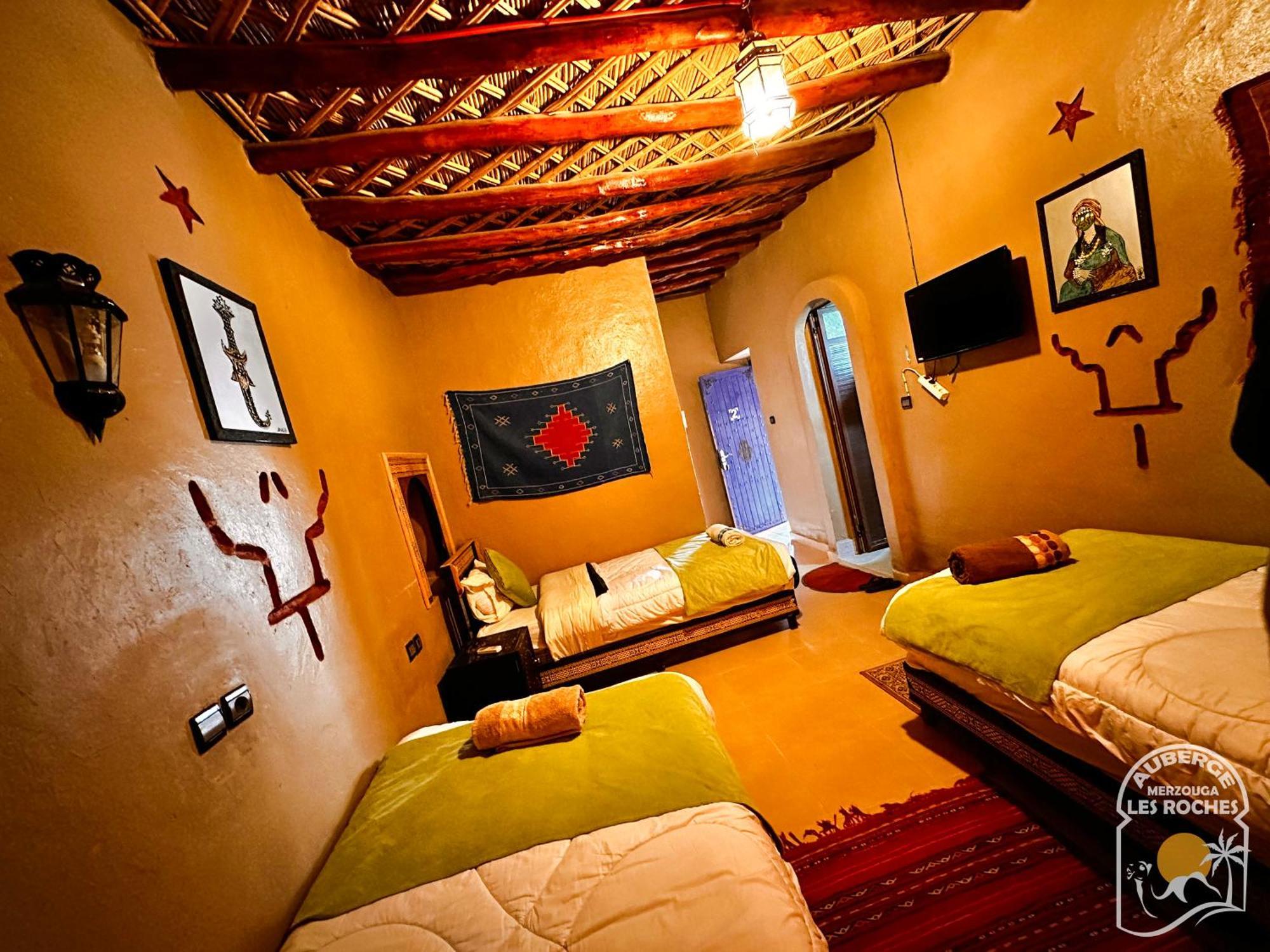 Riad Les Roches Merzouga Esterno foto