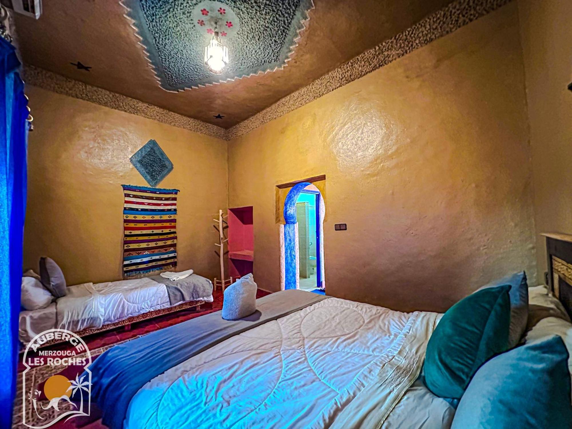 Riad Les Roches Merzouga Esterno foto