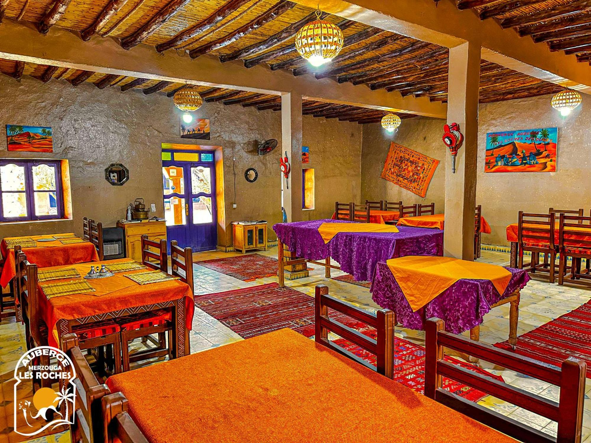 Riad Les Roches Merzouga Esterno foto