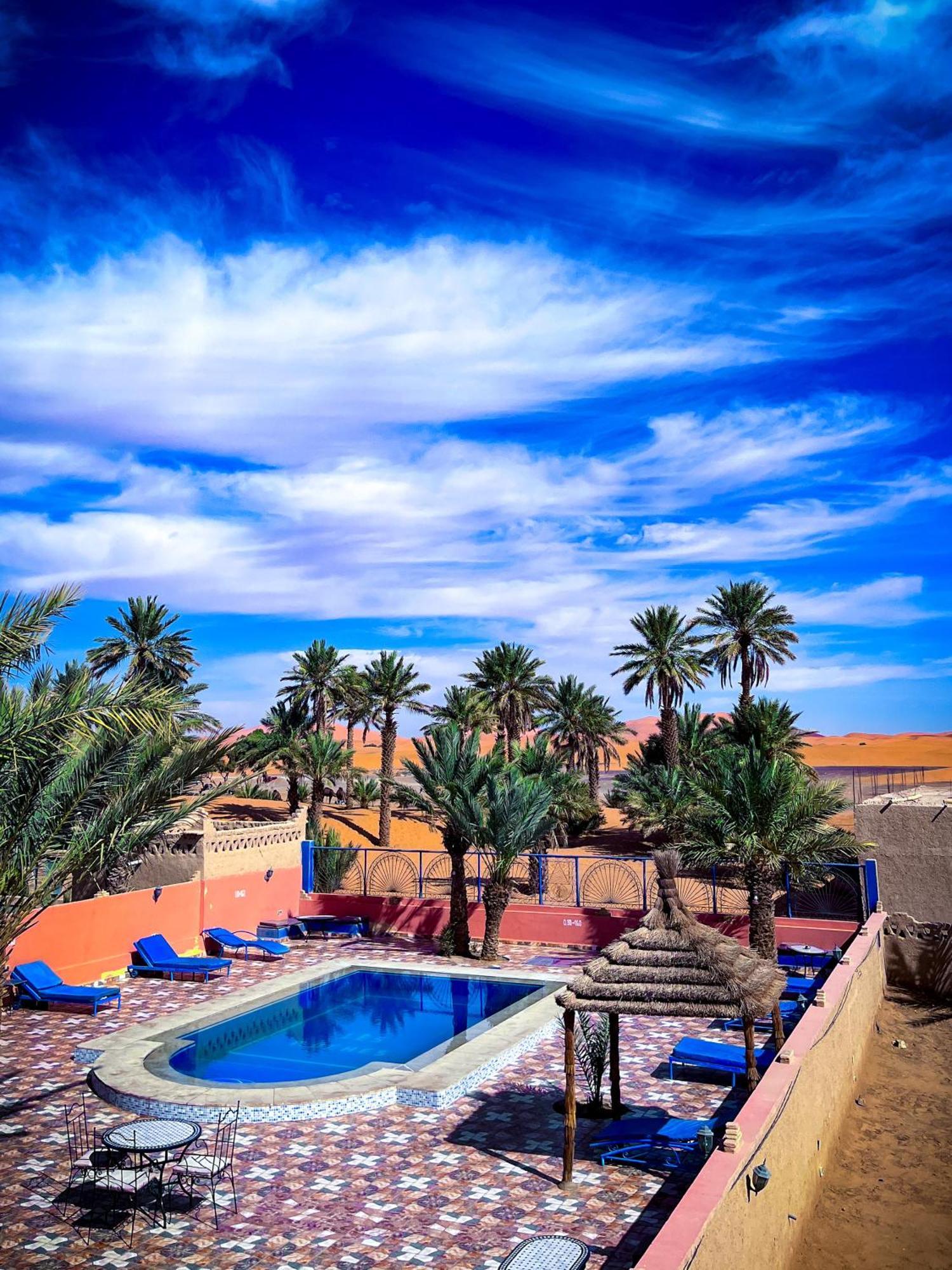 Riad Les Roches Merzouga Esterno foto